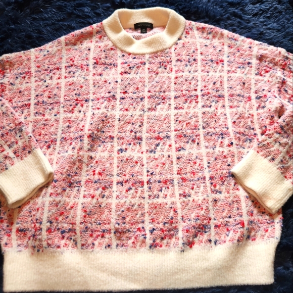 Ann Taylor Sweaters - Ann Taylor multicolor crewneck sweater size xxl